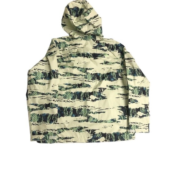 The North Face Alta Vista Jacket Waterproof Dryvent Mens Lemon Cream Camo Large - Picture 2 of 3